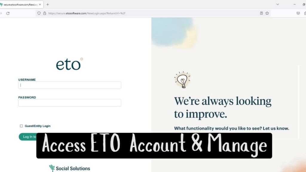 ETO Login & Access Into Account, Manage Application TheLegalStories.Com The Legal Stories